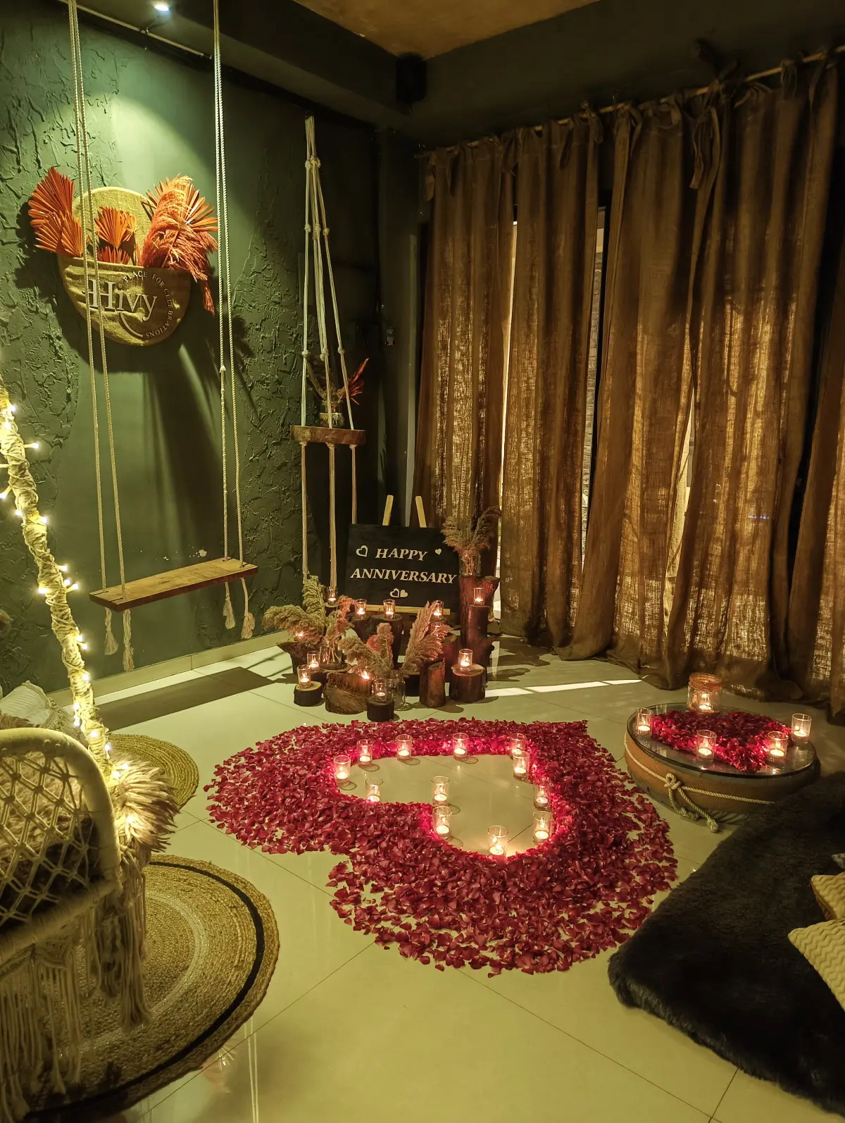 Swing of LOVE setup photo