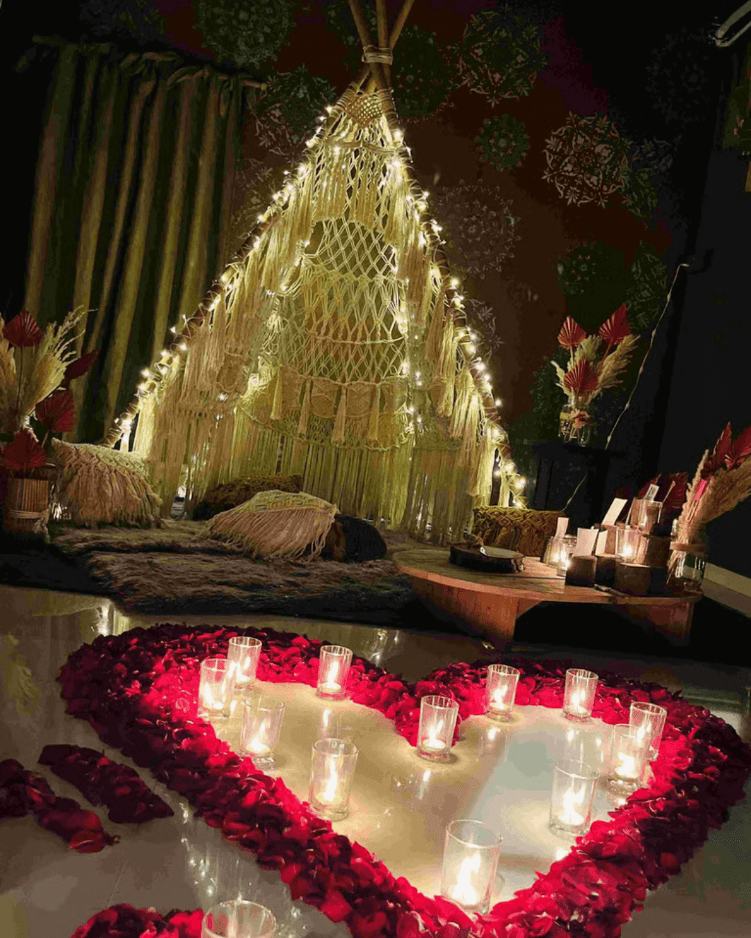 Night surprise date setup Surat