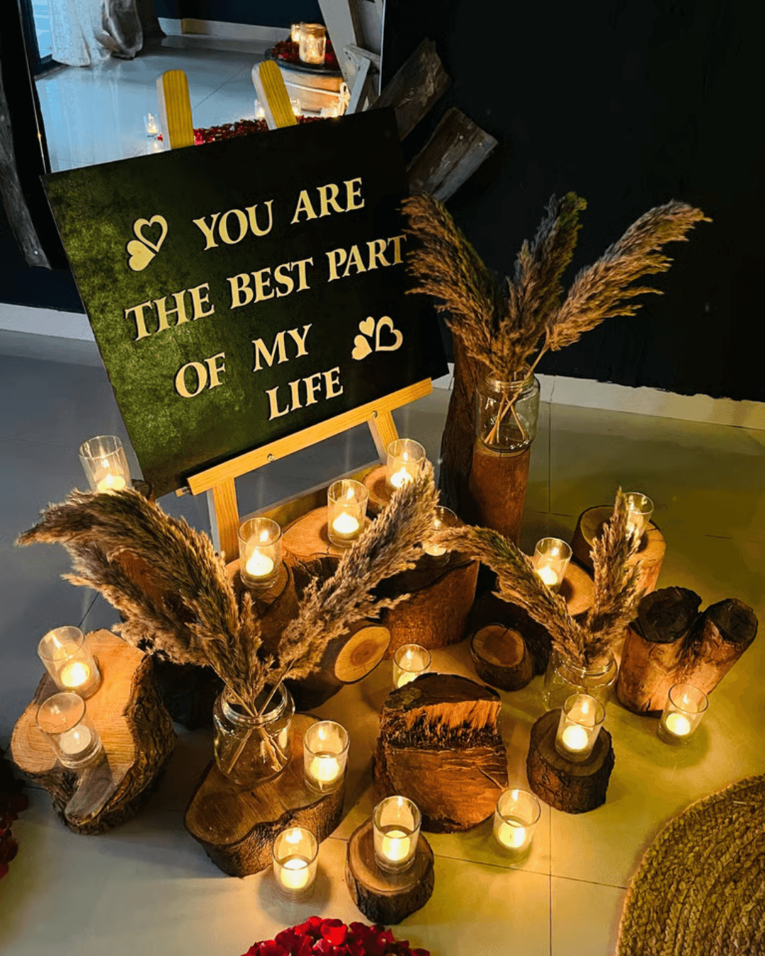 HIVY - Place for Celebrations Team - Romantic Setup Surat